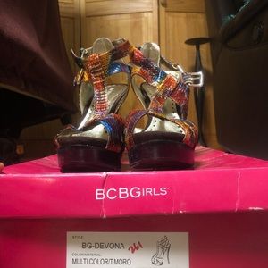 BCBG Girls Multi/Color Sandals